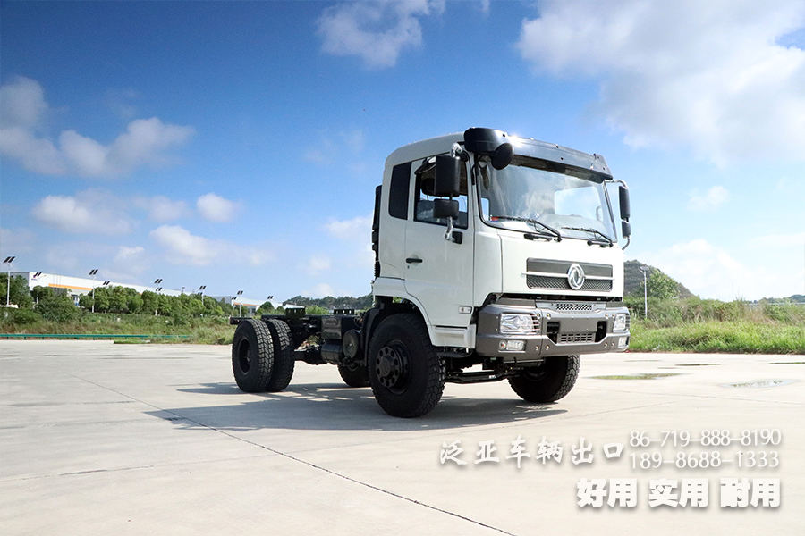 4*2天锦,排半自卸底盘,东风四驱越野专用车,越野专用底盘,东风天锦自卸车底盘