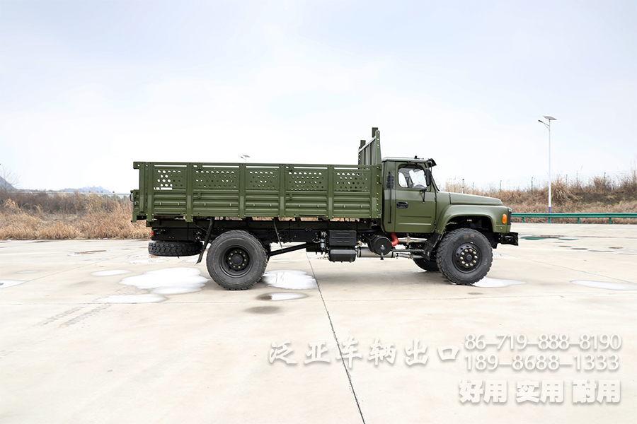 东风尖头车出口,210马力长头卡车,4*2尖头车,10吨卡车,出口型卡车,载货汽车