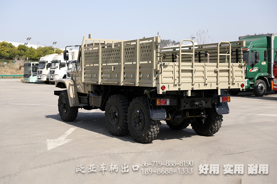 绞盘卡车,东风六驱柴油车,EQ2082E6D,六驱尖头汽车,越野卡车,民用版军车,4吨军车