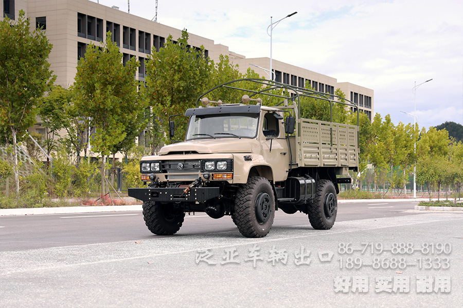 东风4x4尖头越野卡车_东风四驱EQ240尖头驾驶室改装_定制化出口全驱卡车厂家