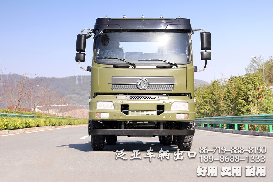 东风六驱、大马力底盘、越野运输车底盘、210马力底盘、出口专用底盘