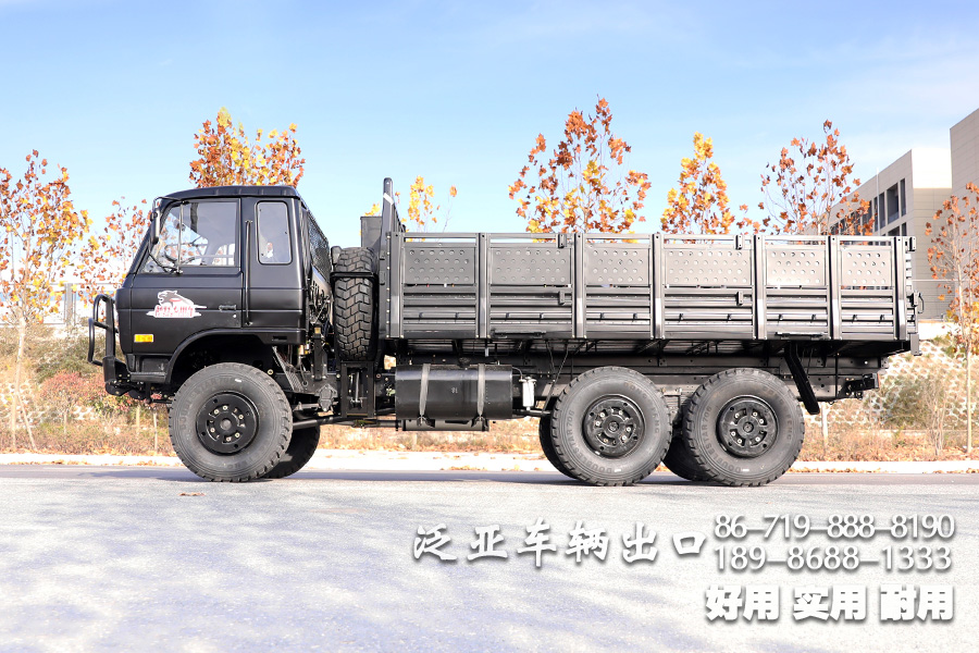 东风六驱一排半驾驶室,EQ2102N,越野底盘,专用车底盘,东风6*6,东风平头底盘,153双排驾驶室,军车底盘,153双排底盘